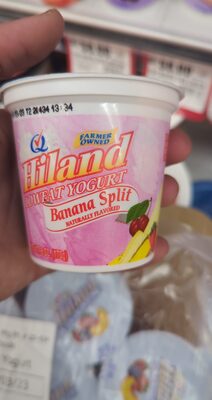 Banana Split Lowfat Yogurt, Banana Split