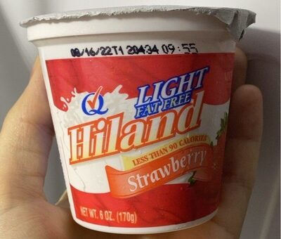 Strawberry Light Nonfat Yogurt, Strawberry