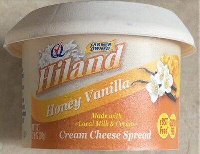 Honey Vanilla Cream Cheese Spread, Honey Vanilla