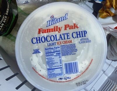 Chocolate Chip Light Ice Cream, Chocolate Chip