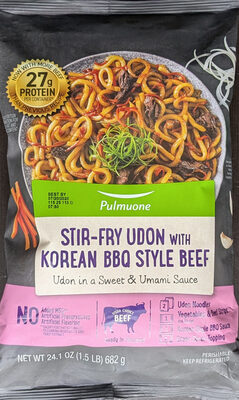 Beef Bulgogi Udon, Beef