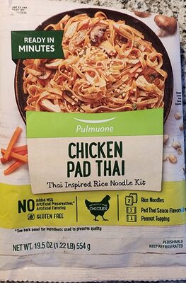 Chicken Pad Thai Inspired Rice Noodle Kit, Chicken Pad Thai