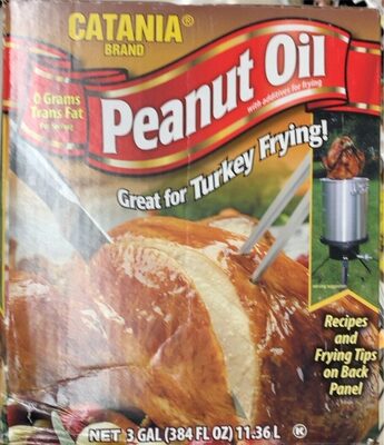 Catania Peanut Oil, 3 Gal, Peanut