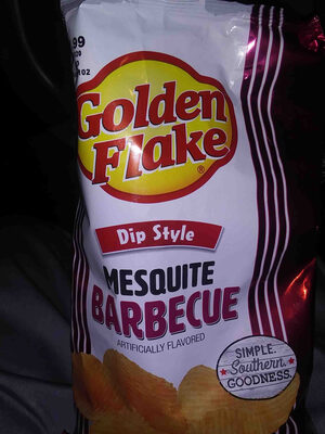 Dip Style Mesquite Barbecue Potato Chips, Dip Style, Mesquite Barbecue