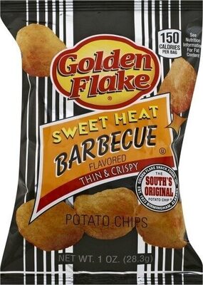 Barbecue Sweet Heat Thin & Crispy Potato Chips, Barbecue