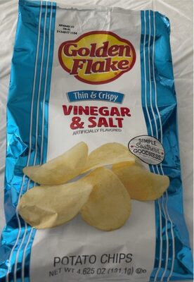 Vinegar & Salt Thin & Crispy Potato Chips, Vinegar & Salt