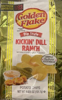 Kickin' Dill Ranch Potato Chips, Kickin' Dill Ranch