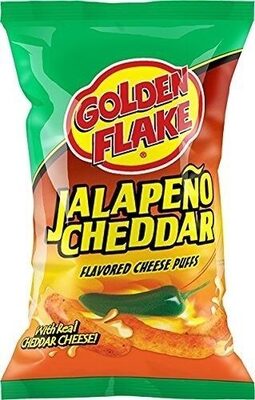 Jalapeno Cheddar Flavored Cheese Puffs, Jalapeno Cheddar