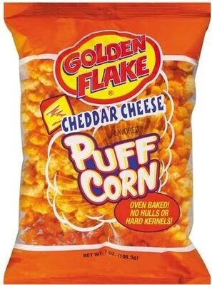 Cheddar Cheese Flavored Puff Corn, Cheddar Cheese