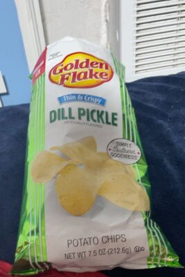 Dill Pickle Thin & Crispy Potato Chips, Dill Pickle