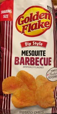 Barbecue Dip Style Mesquite Potato Chips, Barbecue