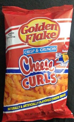 Crisp & Crunchy Cheese Curls, Cheese