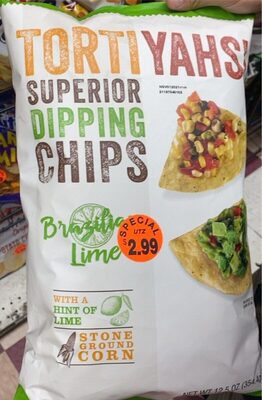 Brazilian Lime Superior Dipping Chips, Brazilian Lime
