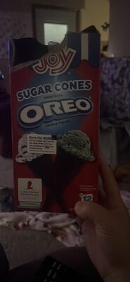 Oreo Sugar Cones