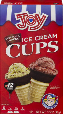 Chocolatey Dipped Ice Cream Cups, Chocolatey Dipped