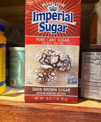 Dark Brown Pure Cane Sugar, Dark Brown