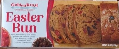 Dark, Rich Easter Holiday Bun Boasts Generous Flavors Of Spices And Molasses, And Is Sweetened With Raisins And Cherries