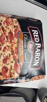 Four Meat Sausage, Pepperoni, Hamburger And Ham Classic Crust Pizza, Four Meat