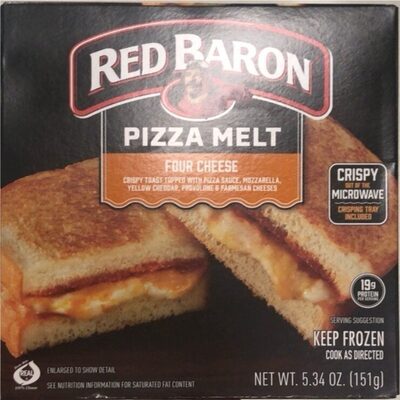 Four Cheese Pizza Melt