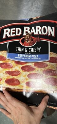 Thin & Crispy Crust Pepperoni Pizza, Thin & Crispy Crust