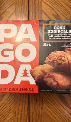 Pork Egg Rolls, Pork