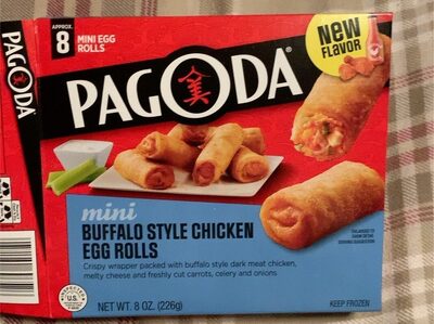Mini Buffalo Style Chicken Egg Rolls, Chicken