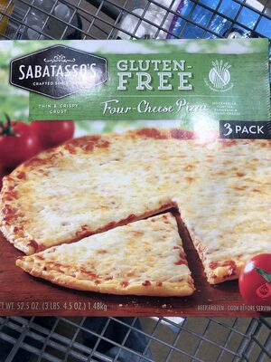 Four-Cheese Pizza Mozzarella, Fontina, Parmesan & Asiago Cheese, Four-Cheese