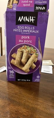 Pork Egg Rolls, Pork
