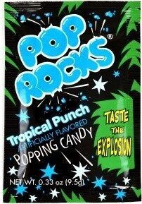 Tropical Punch Popping Candy, Tropical Punch