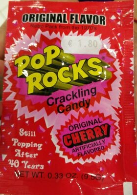 Original Cherry Flavored Crackling Candy, Original Cherry