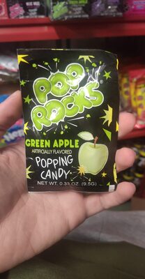 Green Apple Flavored Popping Candy, Green Apple