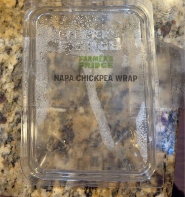 Napa Chickpea Wrap, Napa Chickpea
