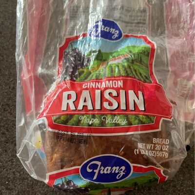Cinnamon Raisin Bread, Cinnamon Raisin