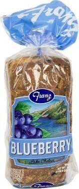 Lake Chelan Streusel Bread, Blueberry