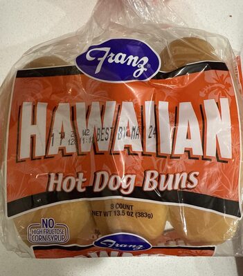 Hawaiian Hot Dog Buns, Hawaiian