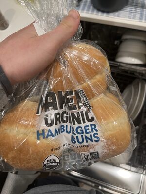 Hamburger Organic Buns, Hamburger