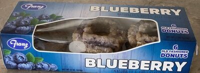 Blueberry Old Fashioned Donuts, Blueberry