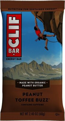 Peanut Toffee Buzz Energy Bar, Peanut Butter
