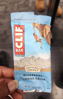 Blueberry Almond Crisp Energy Bar, Blueberry Almond Crisp