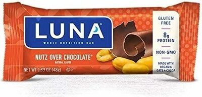 Nutz Over Chocolate Whole Nutrition Bar, Nutz Over Chocolate