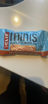 Crunchy Peanut Butter Minis Energy Bar, Crunchy Peanut Butter