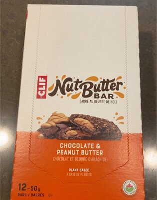 Chocolate Peanut Butter Organic Nut Butter Filled Energy Bars, Chocolate Peanut Butter
