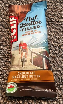 Chocolate Hazelnut Butter Organic Nut Butter Filled Energy Bars, Chocolate Hazelnut Butter
