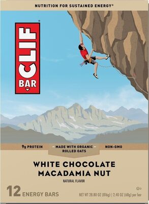 White Chocolate Macadamia Nut Energy Bars, White Chocolate Macadamia Nut
