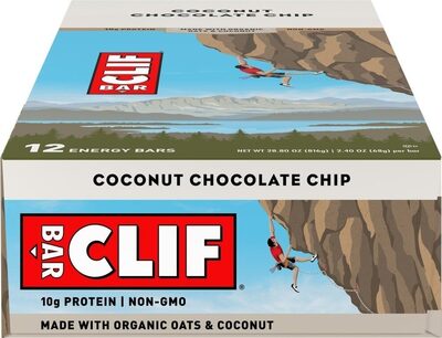 Coconut Chocolate Chip Energy Bar, Coconut Chocolate Chip