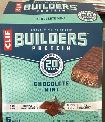 Chocolate Mint Protein Bars, Chocolate Mint
