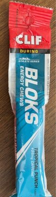 Tropical Punch Bloks Energy Chews, Tropical Punch