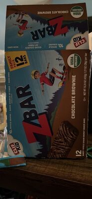 Chocolate Brownie Baked Whole Grain Energy Snack Bars, Chocolate Brownie