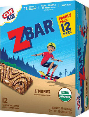 S'Mores Baked Whole Grain Energy Snack Bars, S'Mores