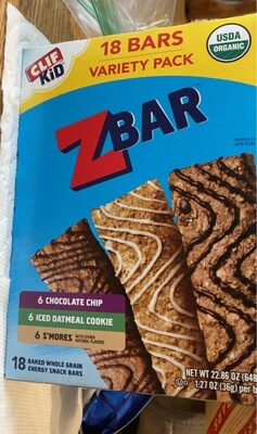 Baked Whole Grain Energy Snack Bars